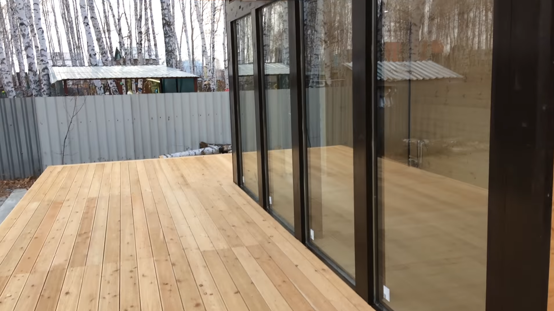 Панорамные окна для загородного дома